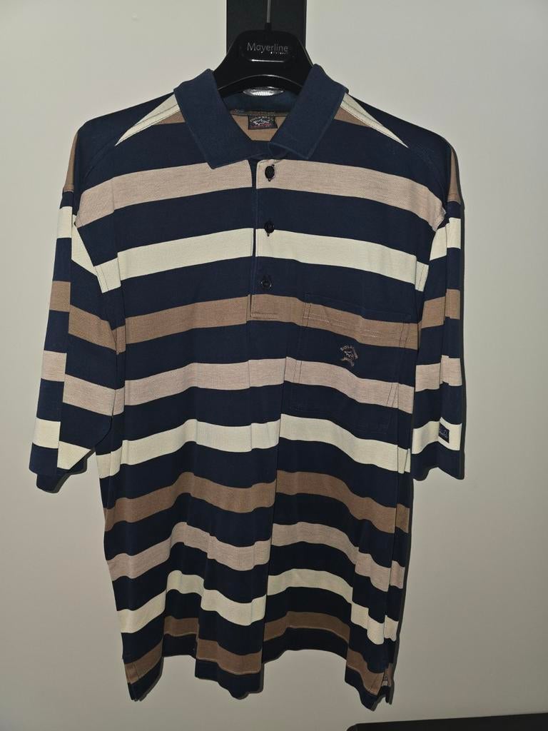 Polo van Paul & Shark maat M, Ophalen of Verzenden, Maat 48/50 (M), Beige