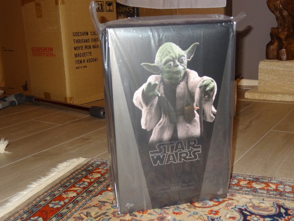 Hot Toys Yoda Dagobah Star Wars V Action Figures MMS369 NEW, Ophalen of Verzenden, Nieuw, Actiefiguurtje