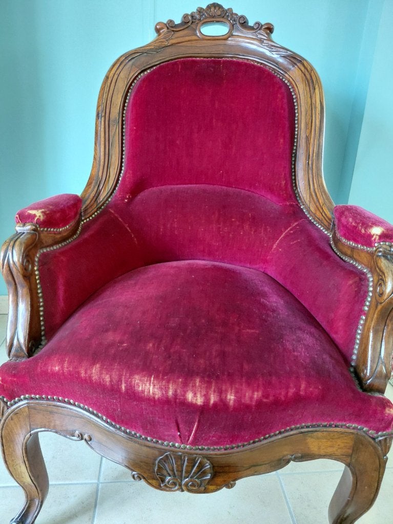 fauteuil Voltaire antique classique, Antiquités & Art, Enlèvement