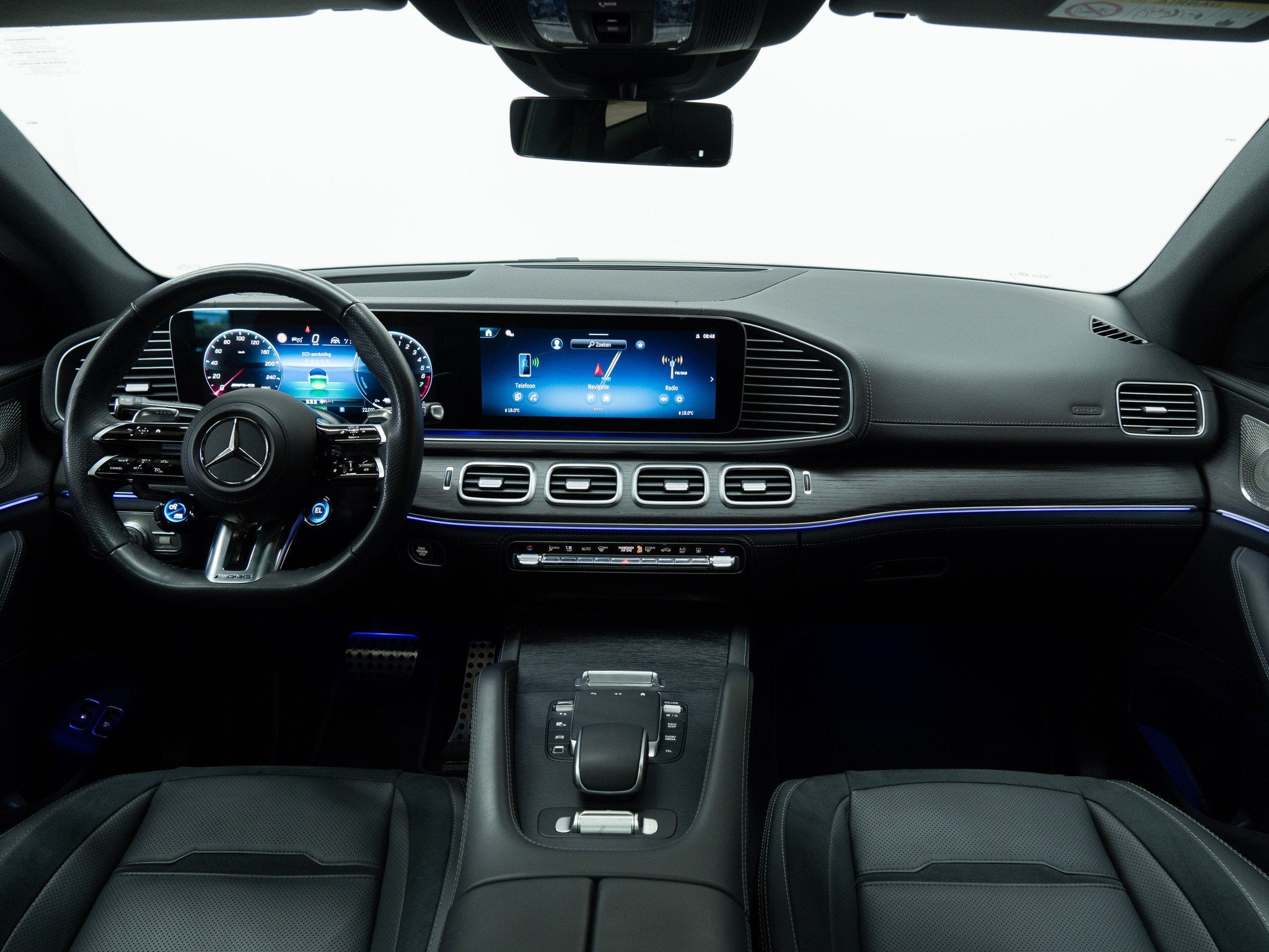 Mercedes-Benz GLE 53 AMG 4M+ Coupé HYBRID Night 22" PANO Ma, Automaat, Gebruikt, Zwart, 544 pk