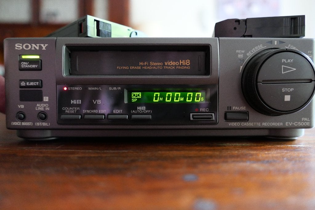 Sony EV-C500E Video8 / Hi8 Videorecorder, Audio, Tv en Foto, Videospelers, Ophalen of Verzenden, Zo goed als nieuw, Overige typen