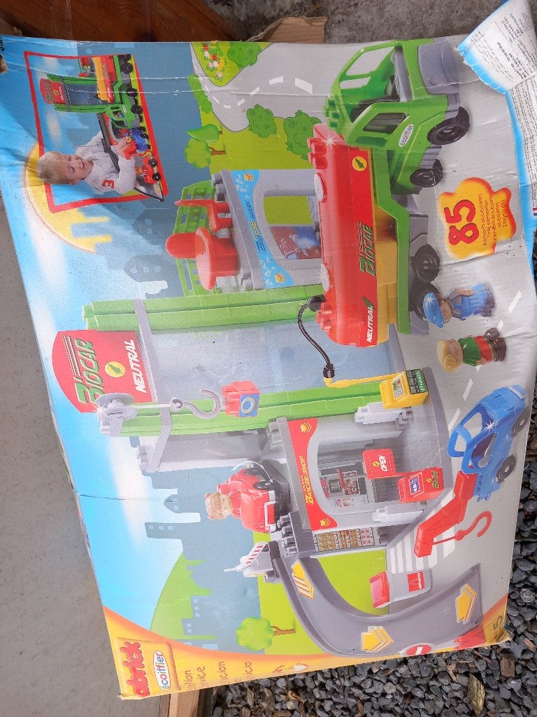 Speelgoedgarage, Kinderen en Baby's, Ophalen, Gebruikt