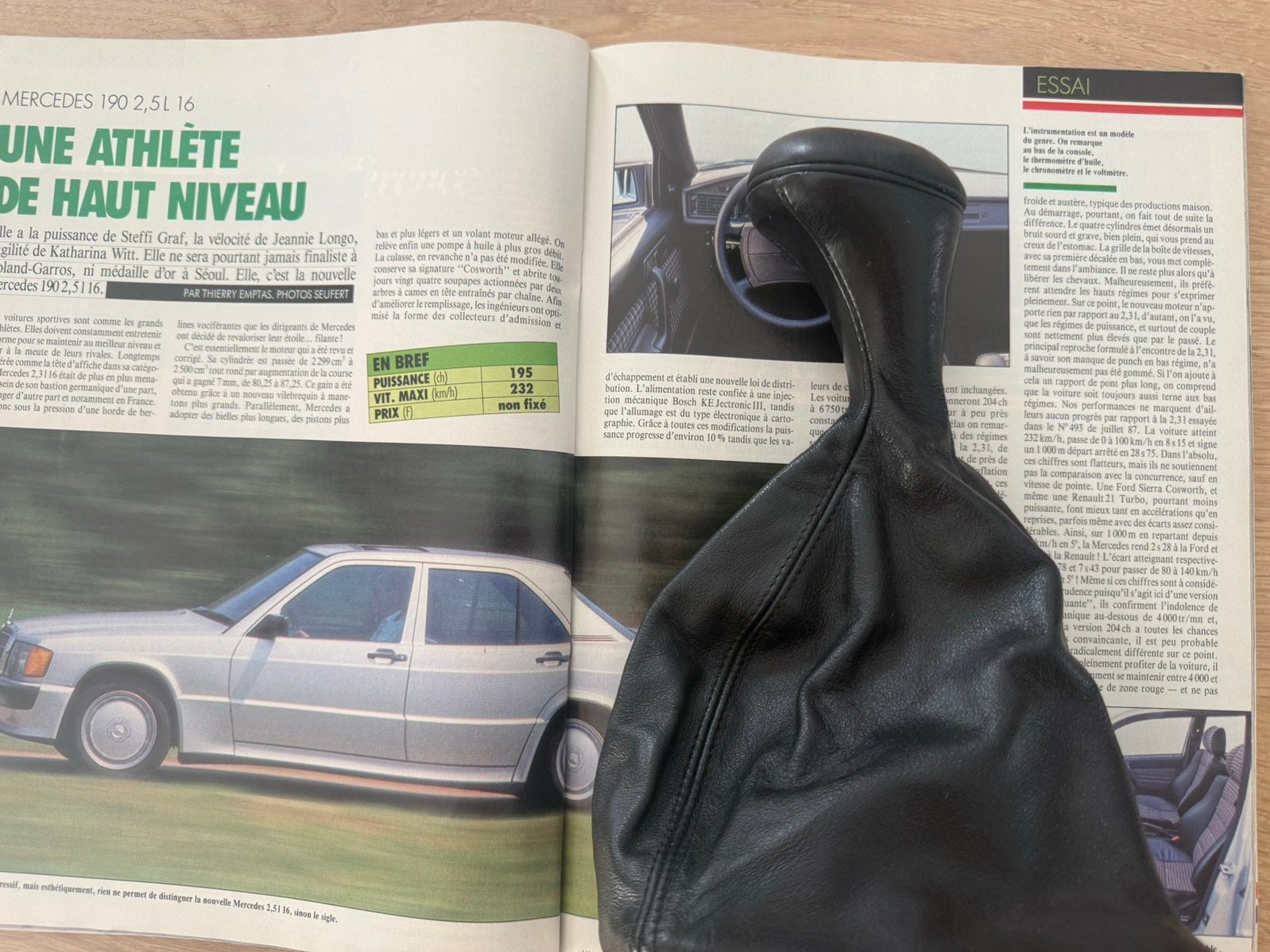 Mercedes 190E 2.3-16 2.5-16 Dogleg Pook Versnellingspook, Ophalen of Verzenden, Gebruikt, Mercedes-Benz