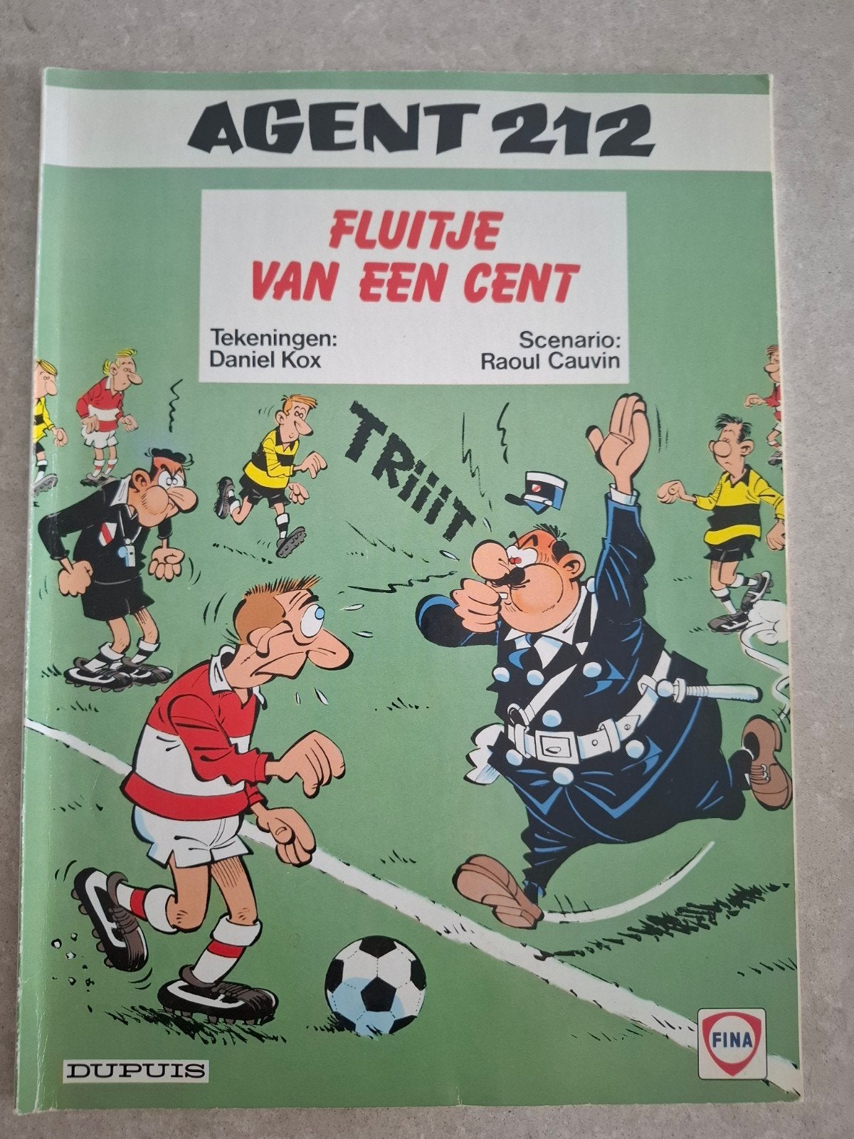 Agent 212 'Fluitje van een Cent', Livres, BD, Enlèvement ou Envoi, Une BD, Daniel Kox en Raoul Cauvin, Utilisé