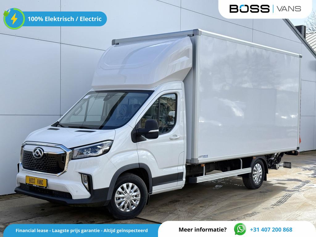 Maxus eDeliver 9 65kWh *Beschikbaar* Laadklep 172km WLTP 204, Stof, Gebruikt, Zwart, 2640 kg
