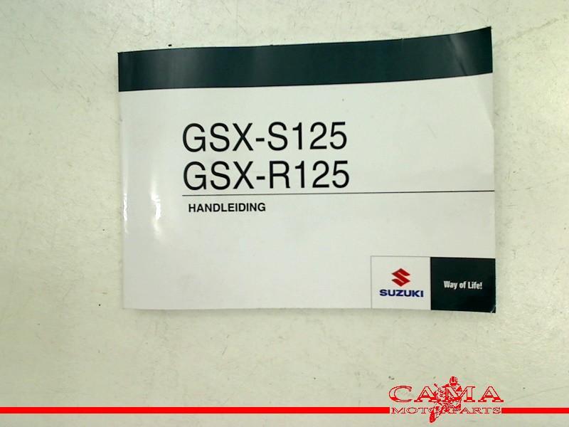 INSTRUKTIEBOEK Suzuki GSX R 125 2020-2021 (GSX-R125XA), Dhr. S. di Majo, Gebruikt, Info@cama-motorparts.nl, P.J. Troelstraweg 8 8
3144 CX  MAASSLUIS, NL