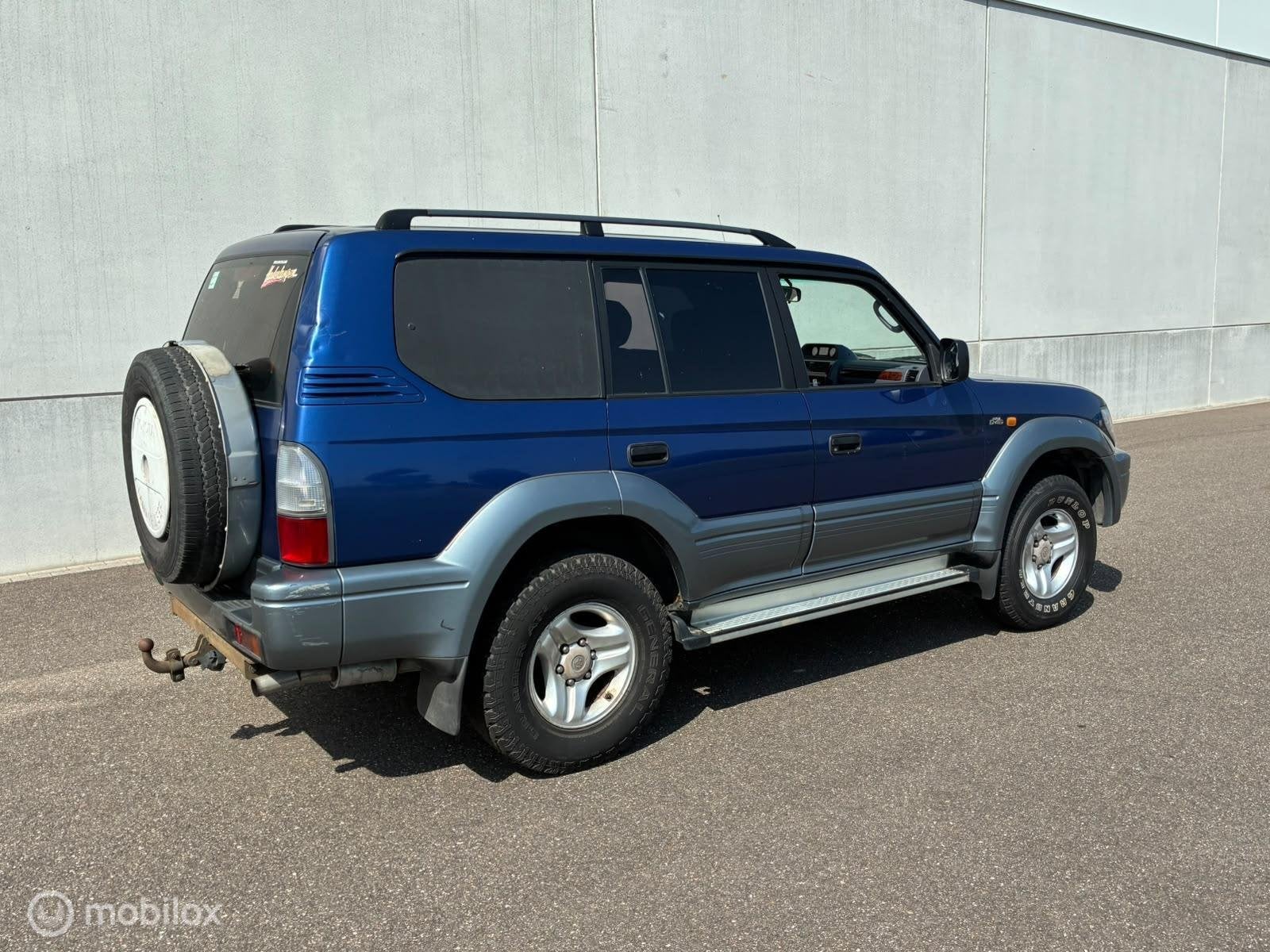 Toyota LandCruiser 3.0 D4-D 4 WD AIRCO CRUISECONTROL, Auto's, Stof, Gebruikt, 4 cilinders, Blauw