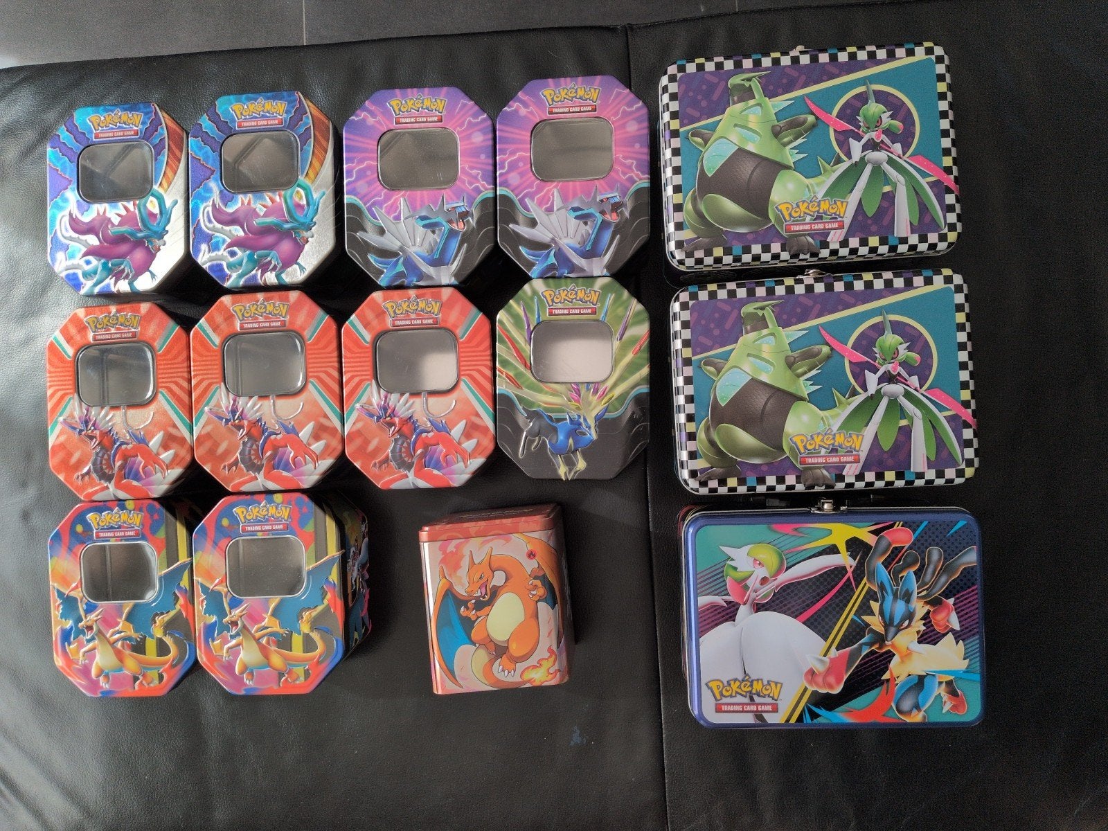 Lege tins en collector chest, Enlèvement