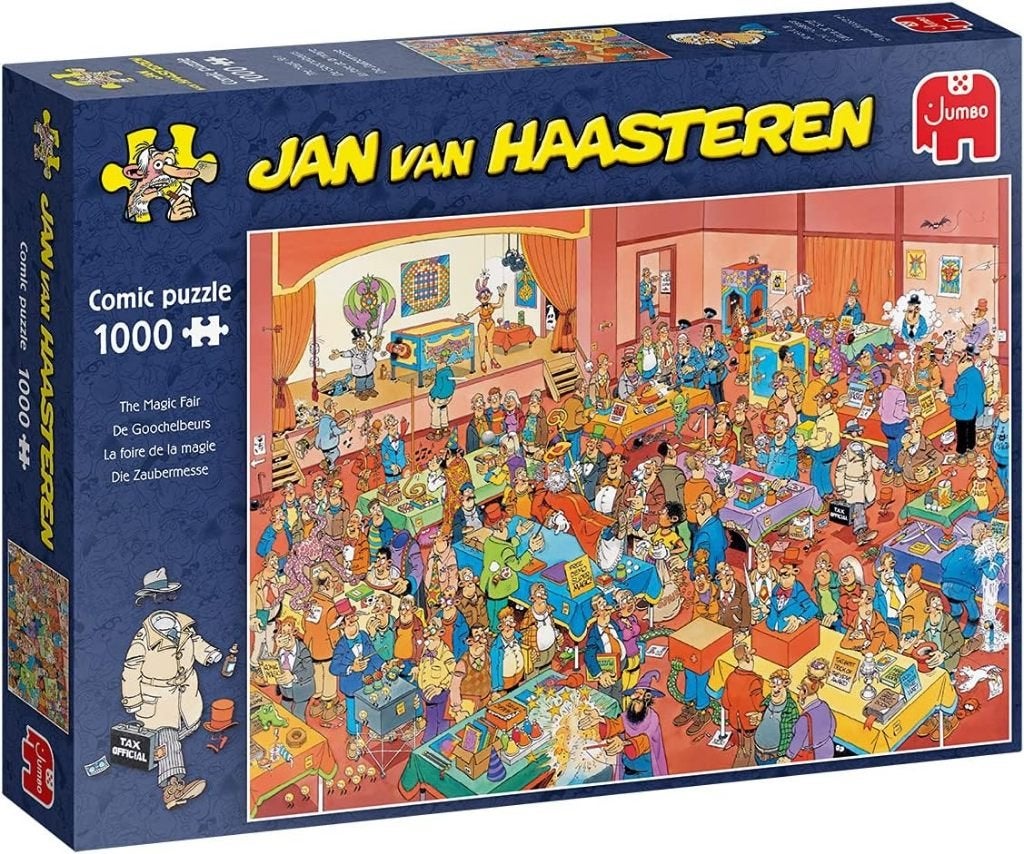 Puzzle Jan Van Haasteren 1000 pcs + 1 Cadeau, Enlèvement, 500 à 1500 pièces, Neuf, Puzzle