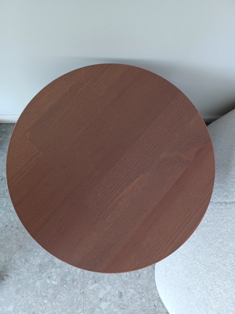 Bijzettafeltje, Huis en Inrichting, Tafels | Bijzettafels, Ophalen, Minder dan 45 cm, Minder dan 55 cm, Rond