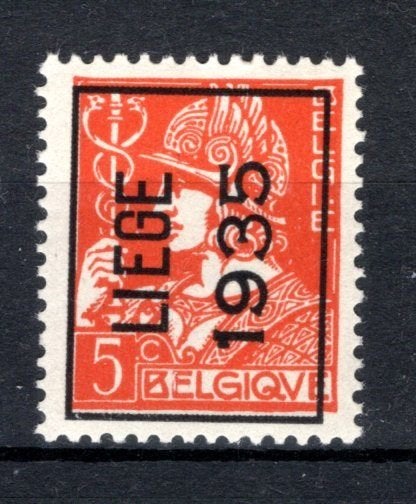 PRE292A MNH** 1935 - LIEGE 1935, Envoi, Non oblitéré, Neuf