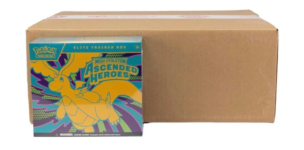 Gezocht: Ascended Heroes ETB case, Ophalen of Verzenden, Nieuw, Boosterbox