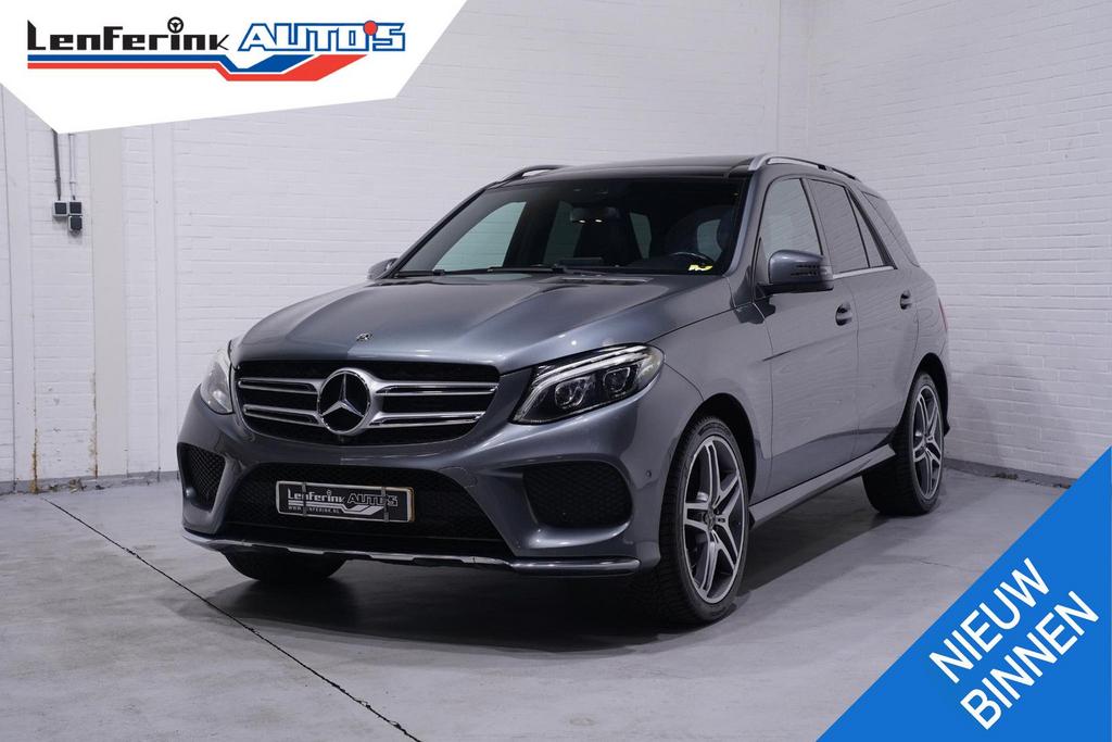Mercedes-Benz GLE 250 d 4MATIC AMG Sport Edition pano-dak le, Auto's, Automaat, Parkeerassistent, Zwart, GLE