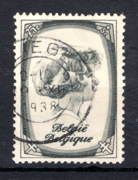 Estampillé 491 1938 - S.A.S. le Prince Albert, Envoi, Affranchi, Oblitéré