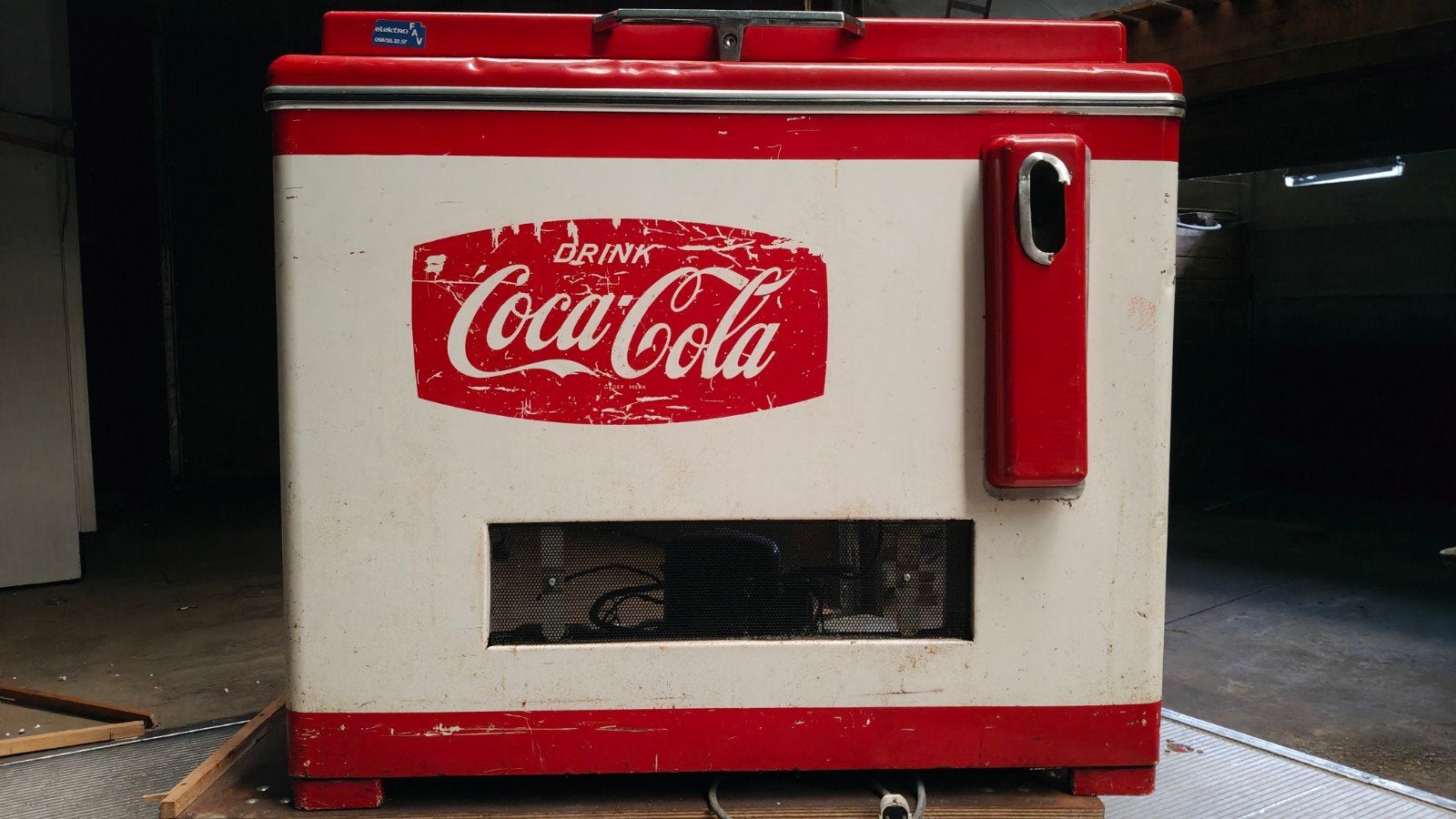 Coca Cola bakfrigo, Zakelijke goederen, Ophalen, Gebruikt, Koelen en Vriezen