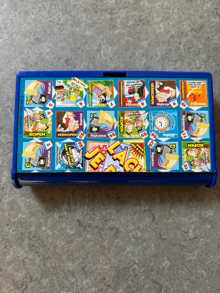 Lach je rijk gezelschapsspel, Hobby en Vrije tijd, Ophalen of Verzenden, Zo goed als nieuw
