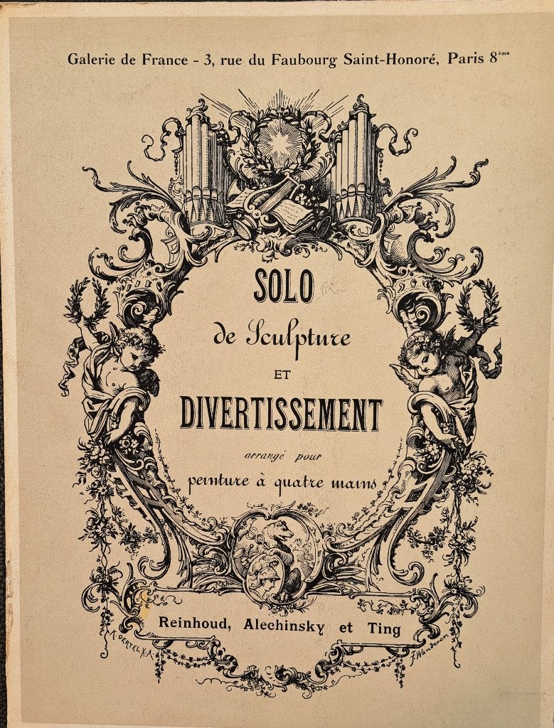 Alechinsky, Reinhoud & Walasse Ting uit 1963, Gelezen, Ophalen of Verzenden, Alechinsky, Schilder- en Tekenkunst