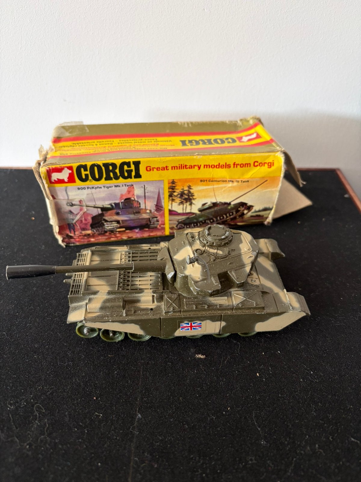 Leger tank van corgi toys, Ophalen of Verzenden, Corgi