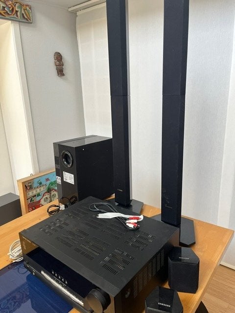 Harman-Kardon AV2550 versterker met Samsung surroundsysteem, Audio, Tv en Foto, Ophalen, Gebruikt, 5.1-systeem, Overige merken