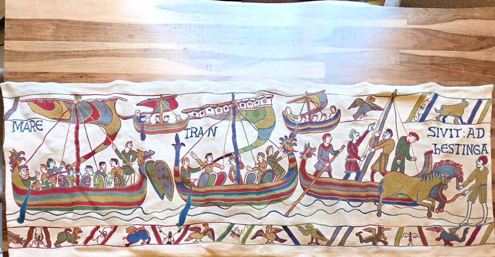 tapisserie d aubusson/ jacquard metrax craye 195×70cms, Antiquités & Art, Enlèvement