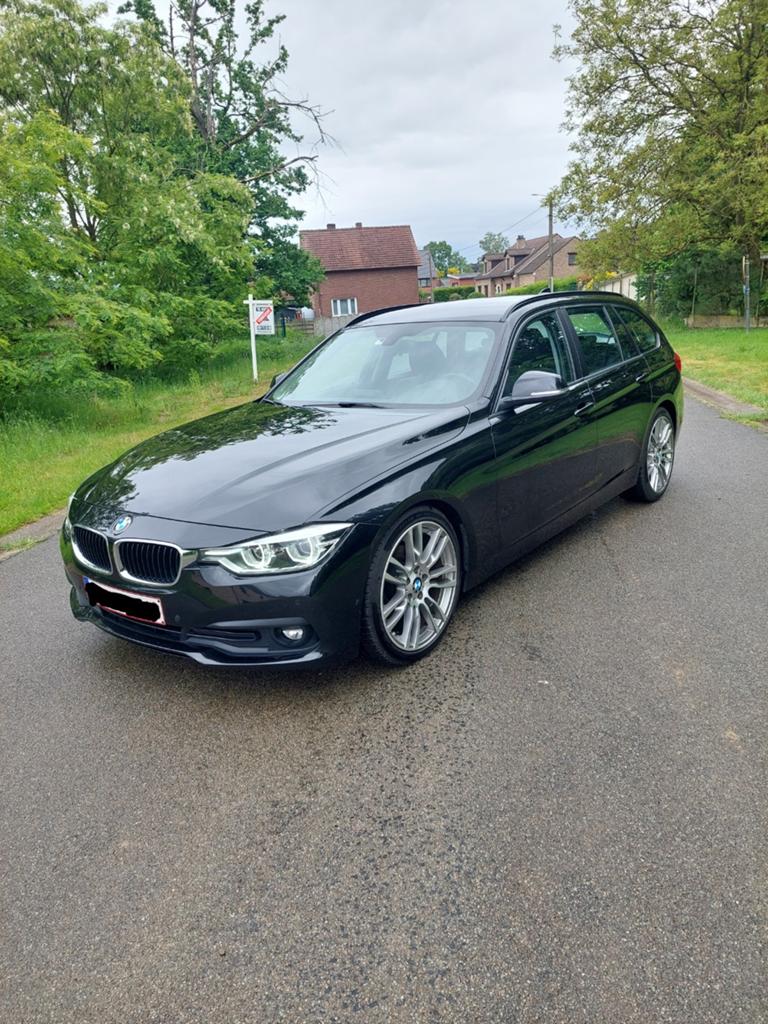 Bmw 318d 2015 euro 6, Autos, Euro 6, Boîte manuelle, Noir, 5 portes