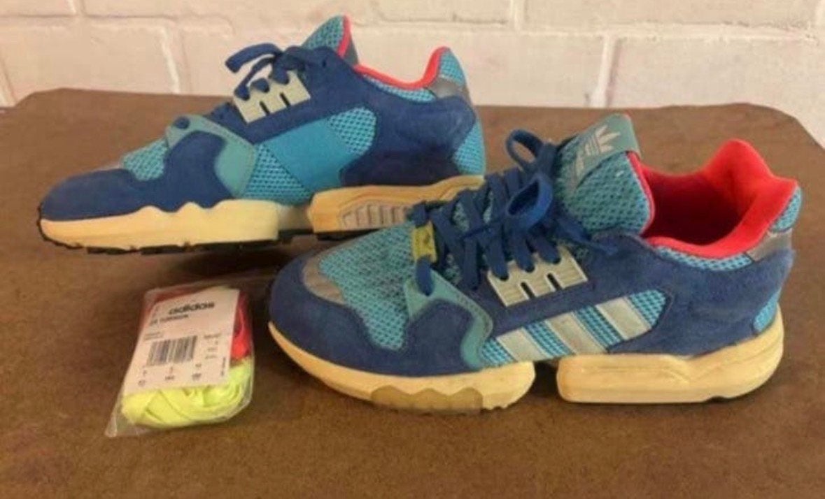 Adidas ZX Torsion Bright Cyan size 42, Kleding | Heren, Schoenen, Ophalen, Zo goed als nieuw
