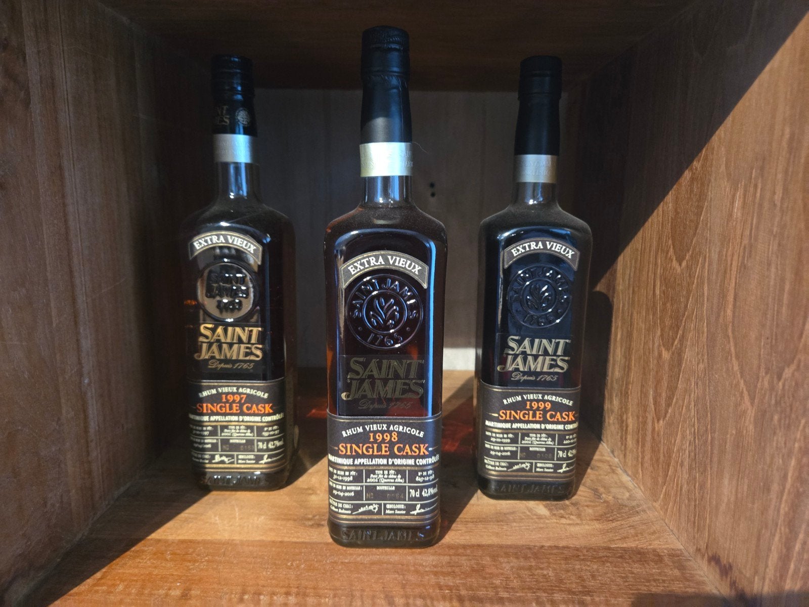 Saint  James  single cask, Ophalen