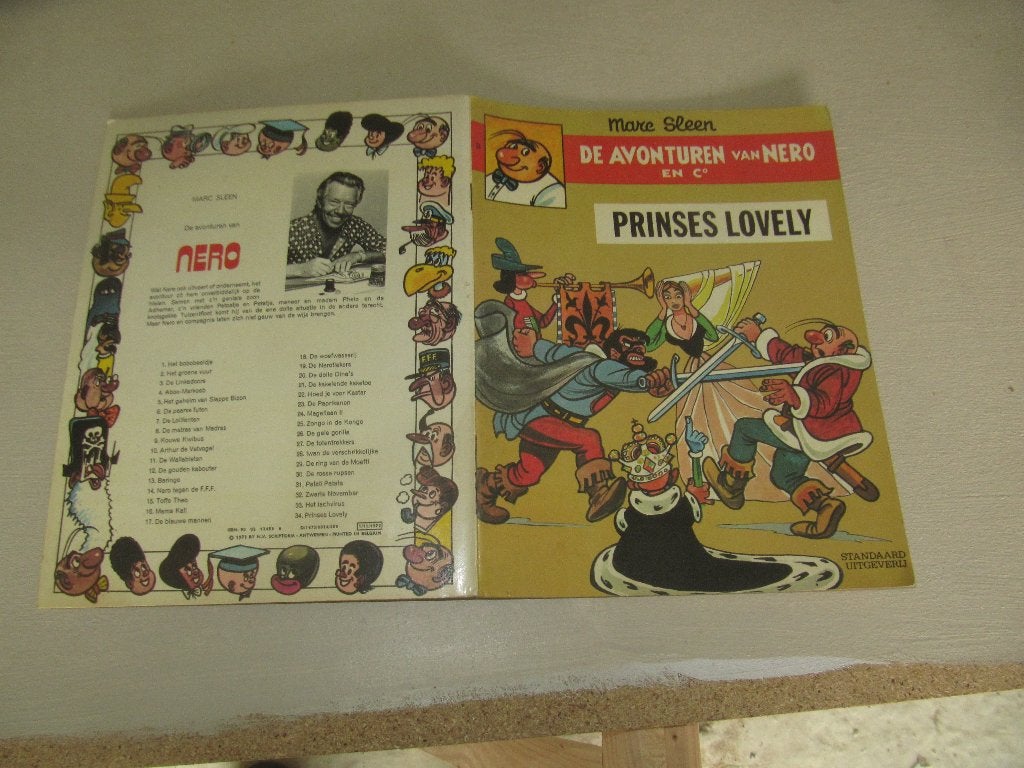 strip nero nr34 eerste druk 1973, Boeken, Verzenden, Gelezen, Marc Sleen