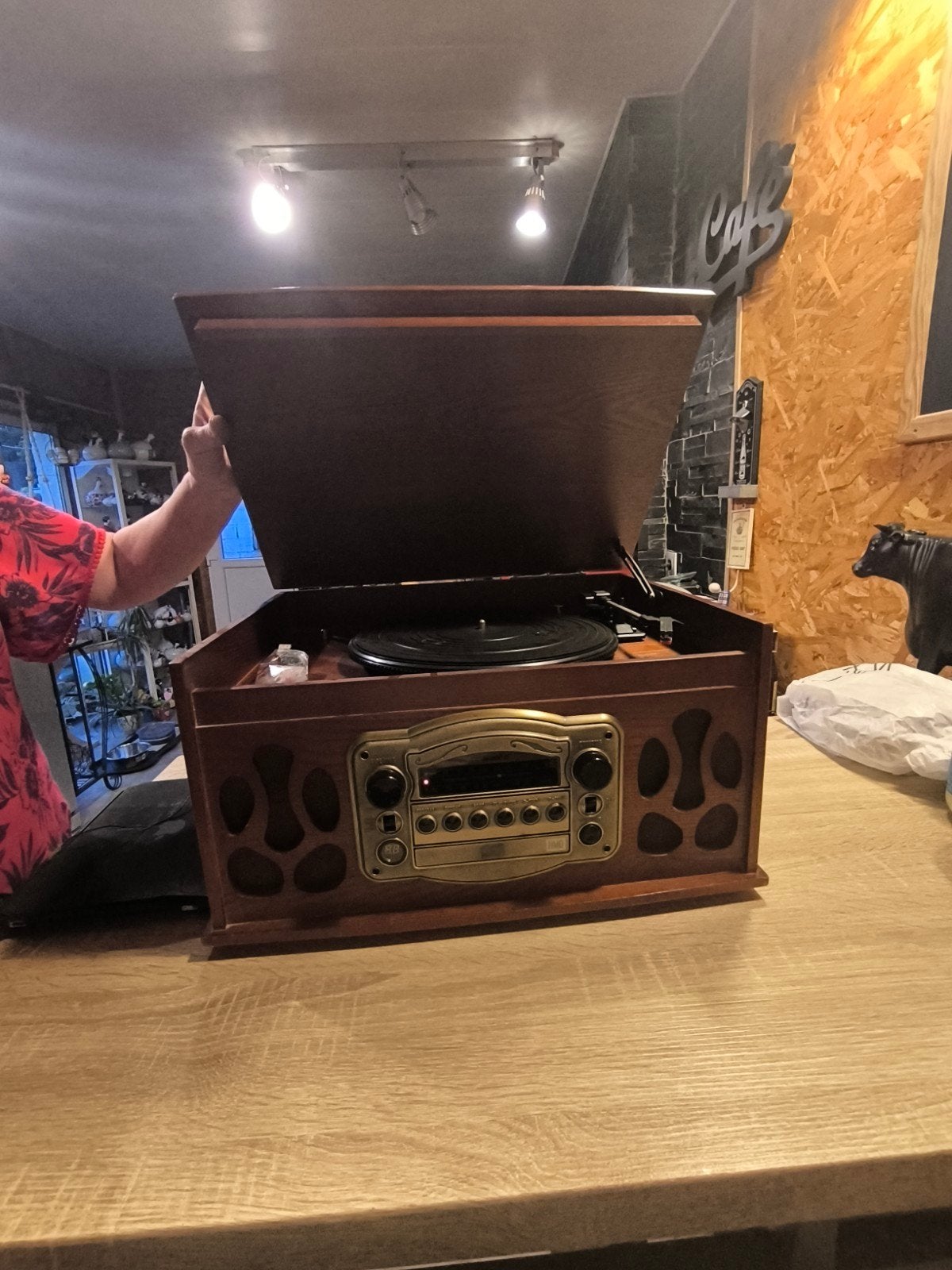 Chaîne stéréo vintage lecteur CD, Cassette, Platine, Collections, Appareils électroniques, Enlèvement
