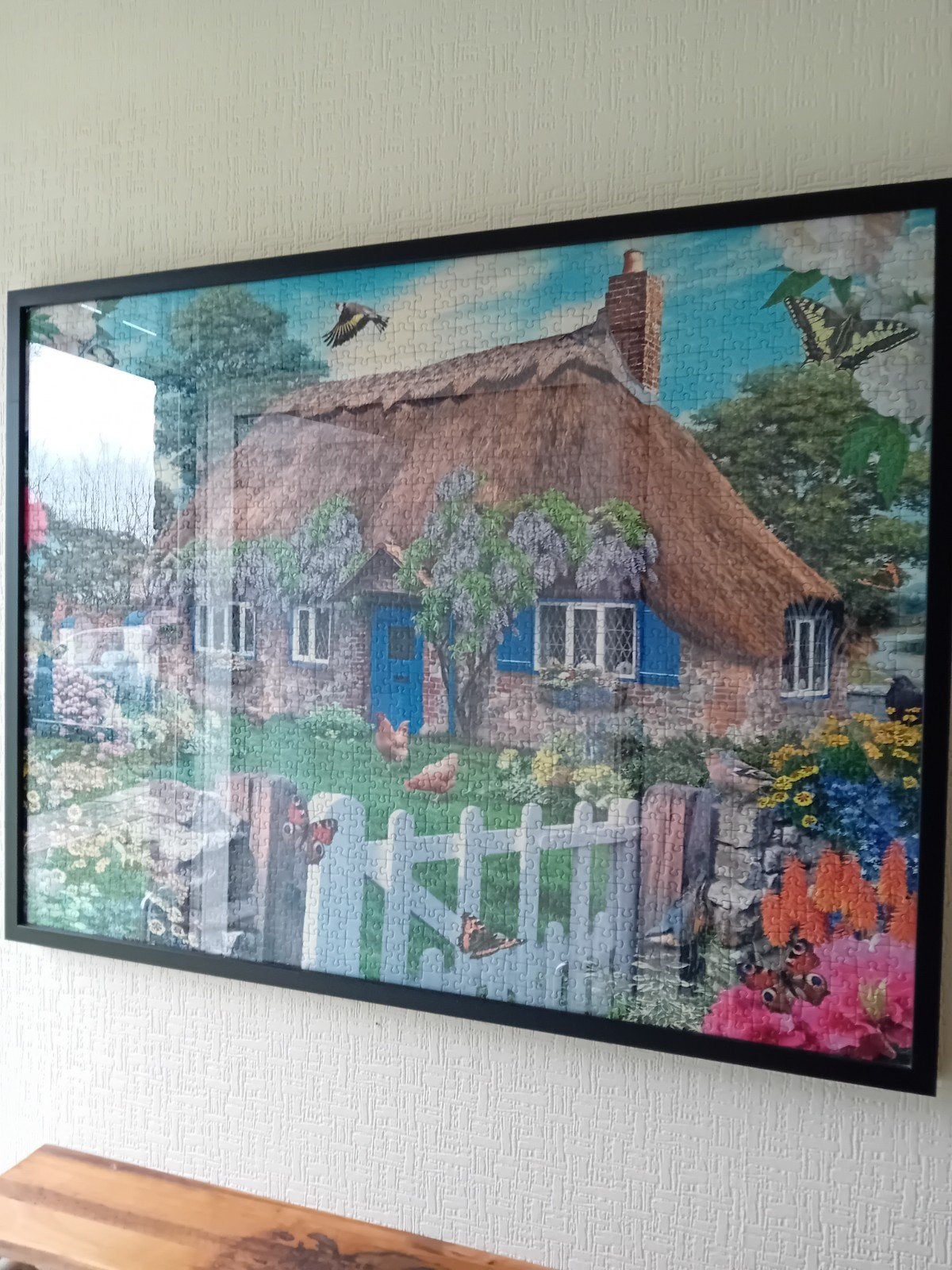 Puzzel in schilderij vorm, Antiquités & Art, Art | Peinture | Moderne, Enlèvement