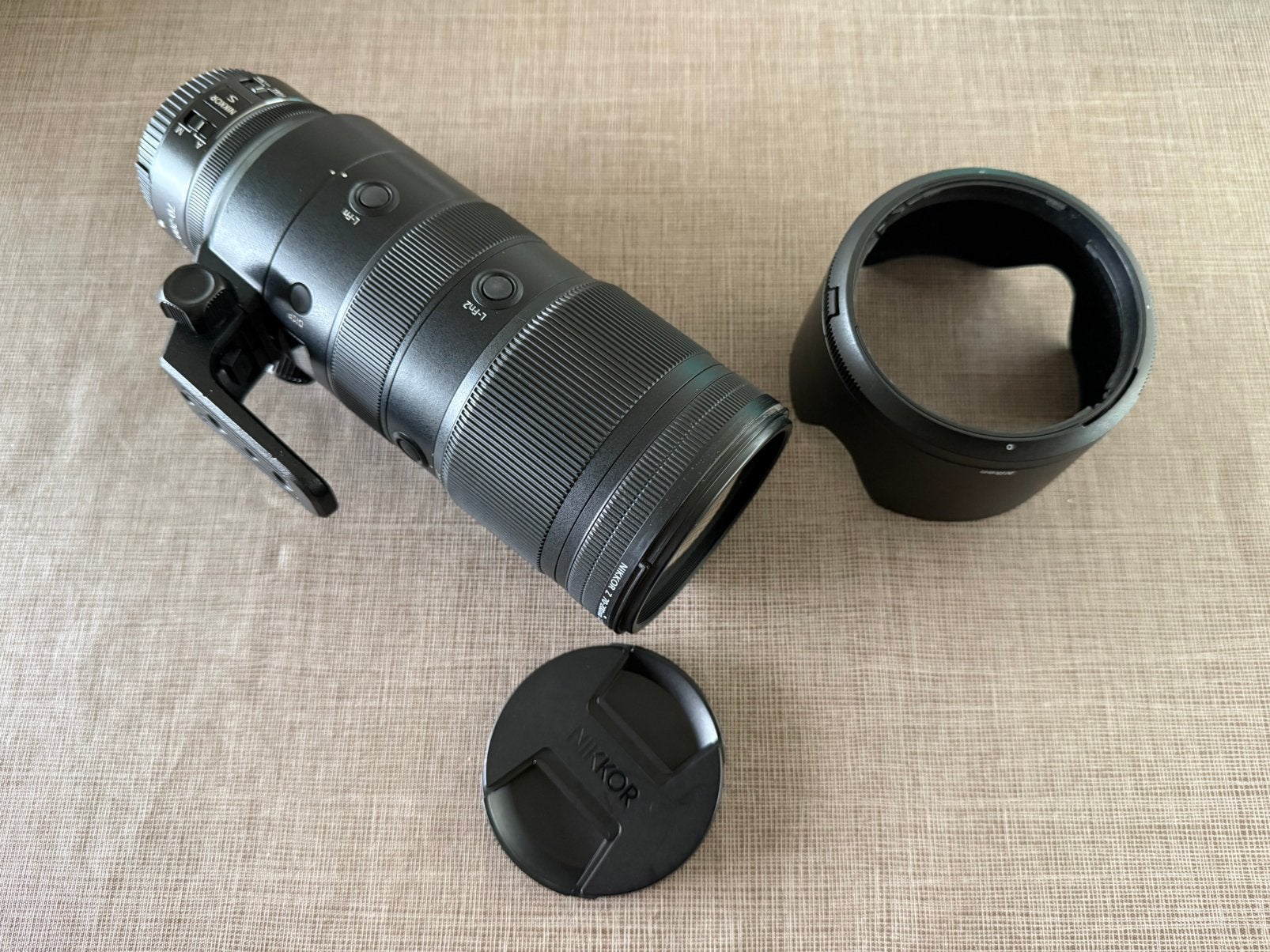 Nikon Z 70-200 mm f/2,8, Enlèvement, Nikon