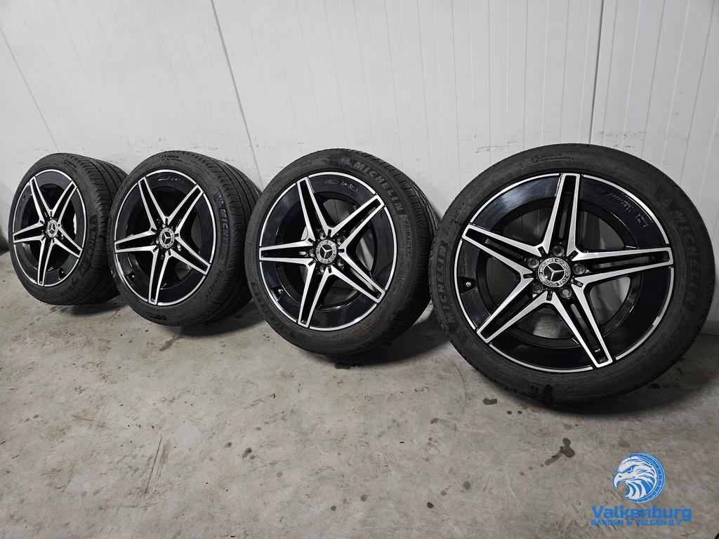 6-7mm! Originele Mercedes AMG C300E Hybrid W206 18 inch bree, Autos : Pièces & Accessoires, Pneus & Jantes, Pneus et Jantes, Pneus été