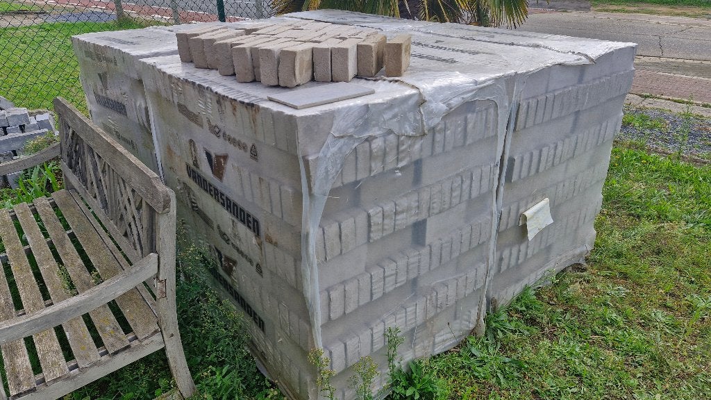 Gevelsteen Argentis Vandersanden 4 palletten, Enlèvement ou Envoi, Neuf, Briques