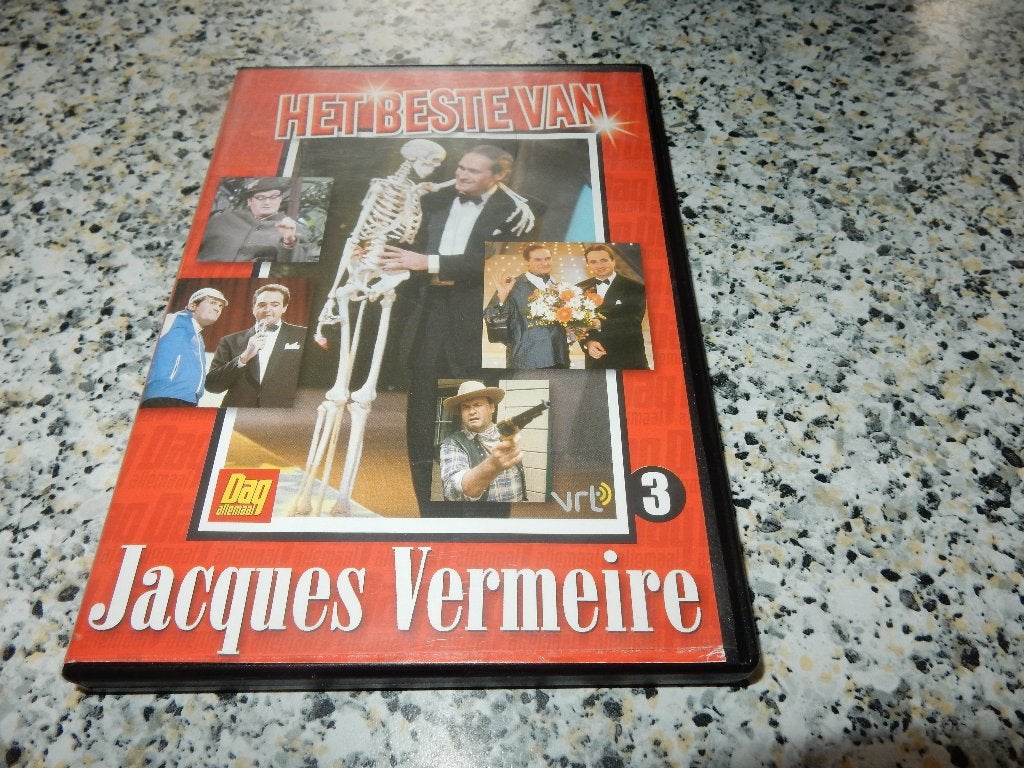 nr.1296 - Dvd: het beste van jacques vermeire - humor, Enlèvement ou Envoi, Néerlandais, Stand-up ou Spectacle de théâtre, Autres artistes