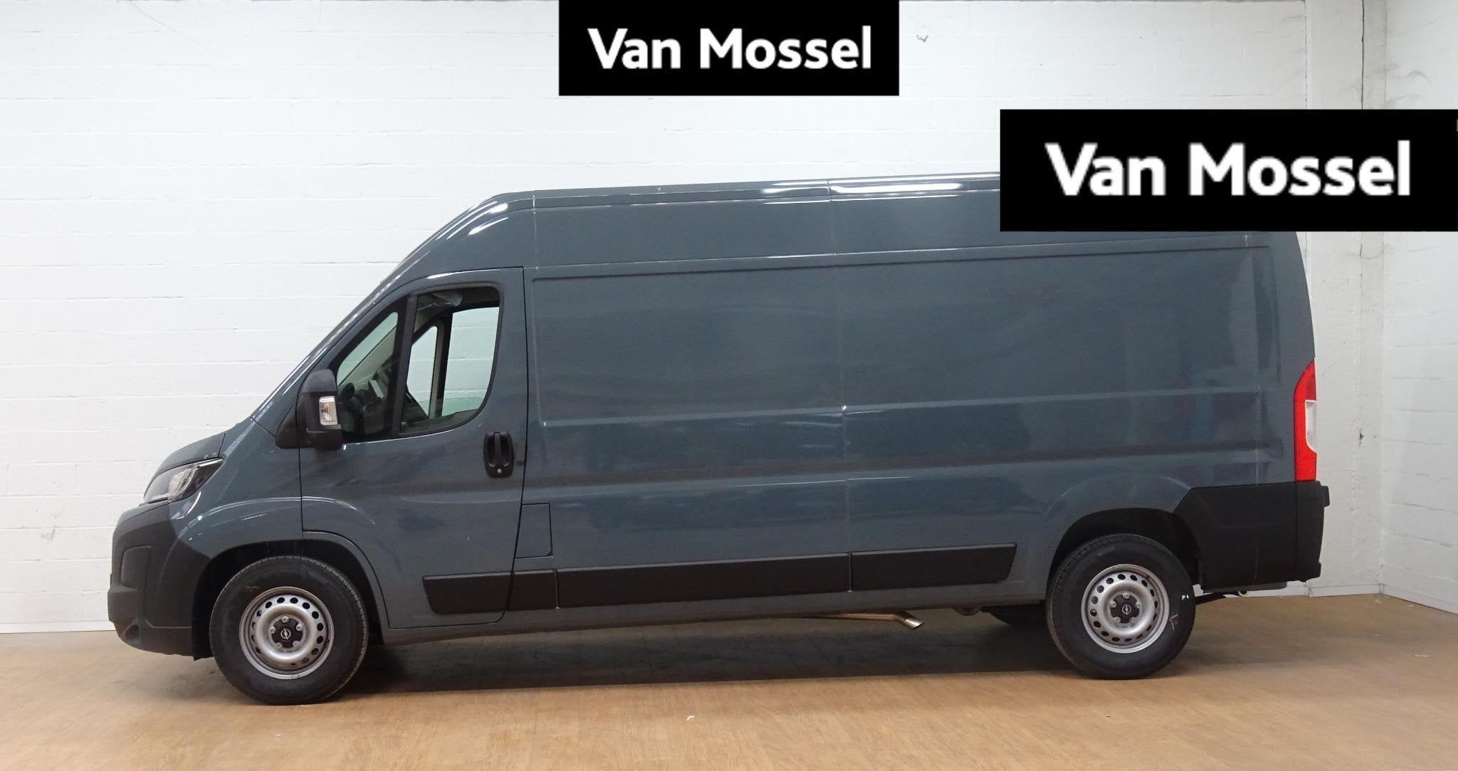 Opel Movano 3500 2.2 Turbo D S/S 180 AT8 L3H2 Heavy, Auto's, 4 deurs, Stof, Zwart, 4 cilinders