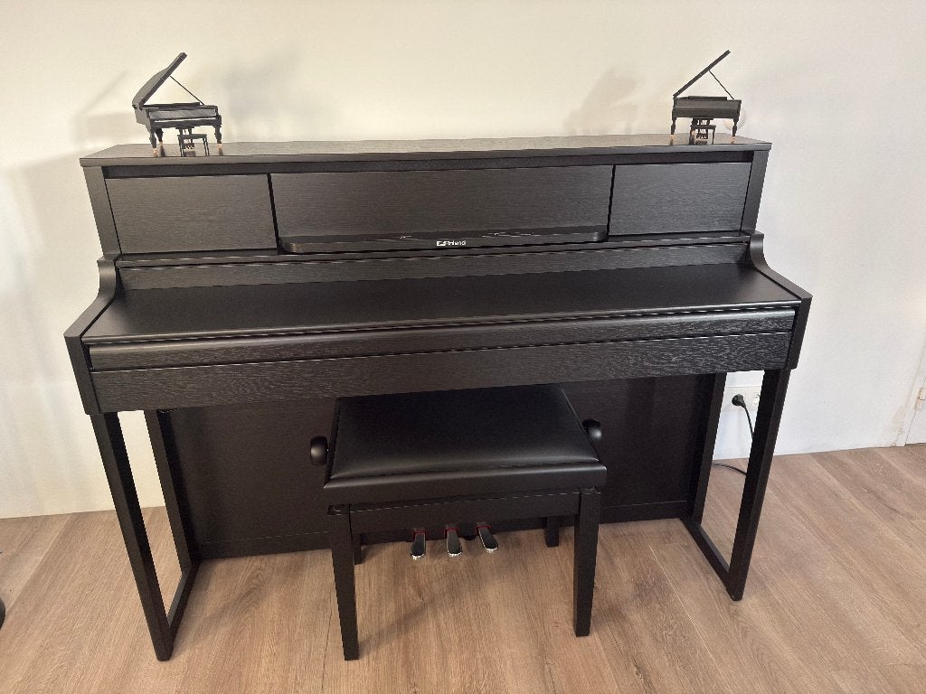 Roland LX5 CH Zwart gesatineerd, Muziek en Instrumenten, Ophalen, Zwart, Digitaal, Zo goed als nieuw