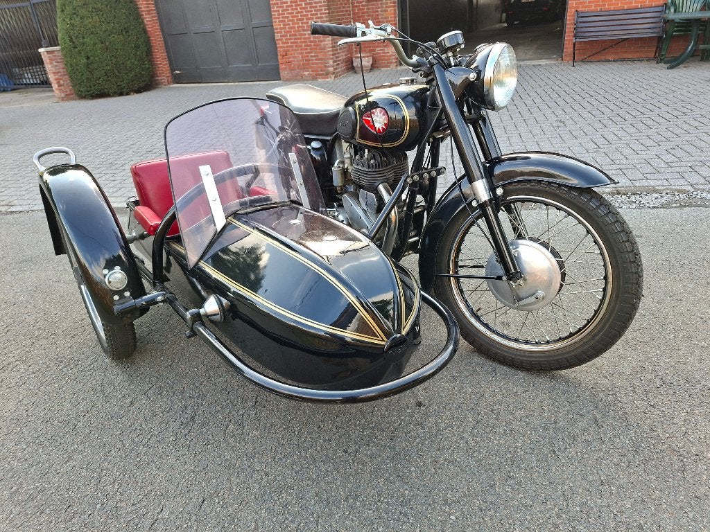 Sidecar BSA 500CC, Occasion, 500 cm³, 1 cylindre, Manuelle