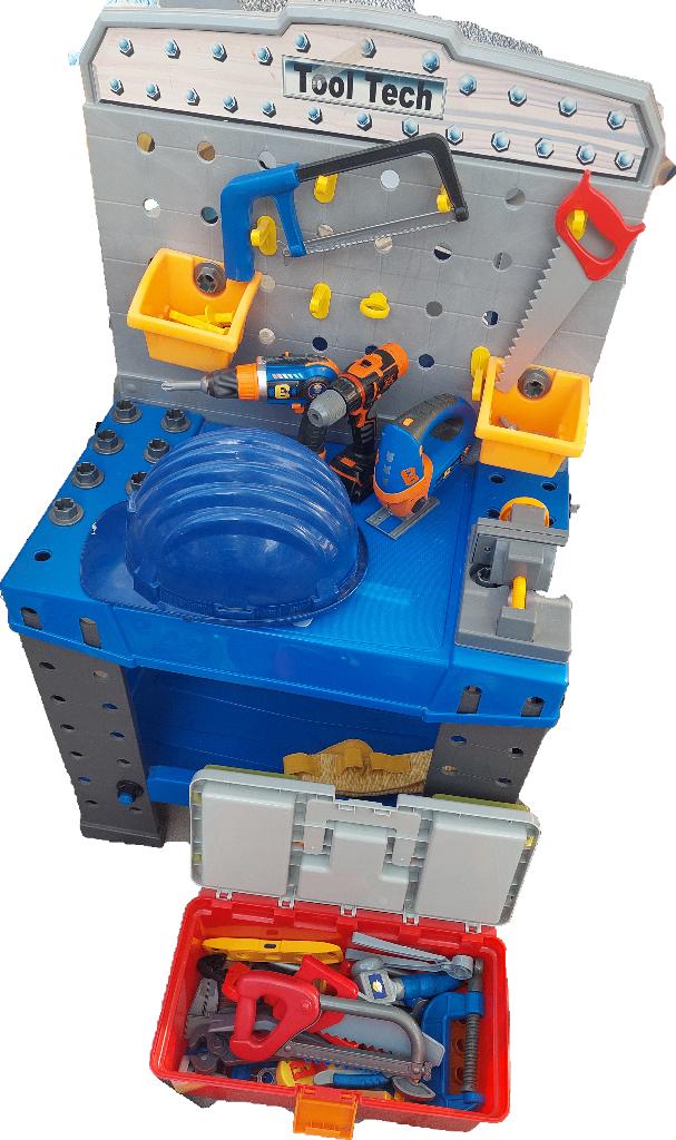 Speel werkbank voor kinderen -b, Enfants & Bébés, Jouets | Tables de jeux, Enlèvement, Utilisé