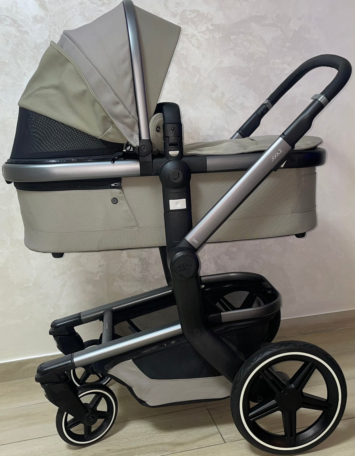 Joolz Day + Sage Green Kinderwagen 3-in-1 Complete, Kinderen en Baby's, Buggy's, Ophalen, Babygeluk, Zo goed als nieuw, W