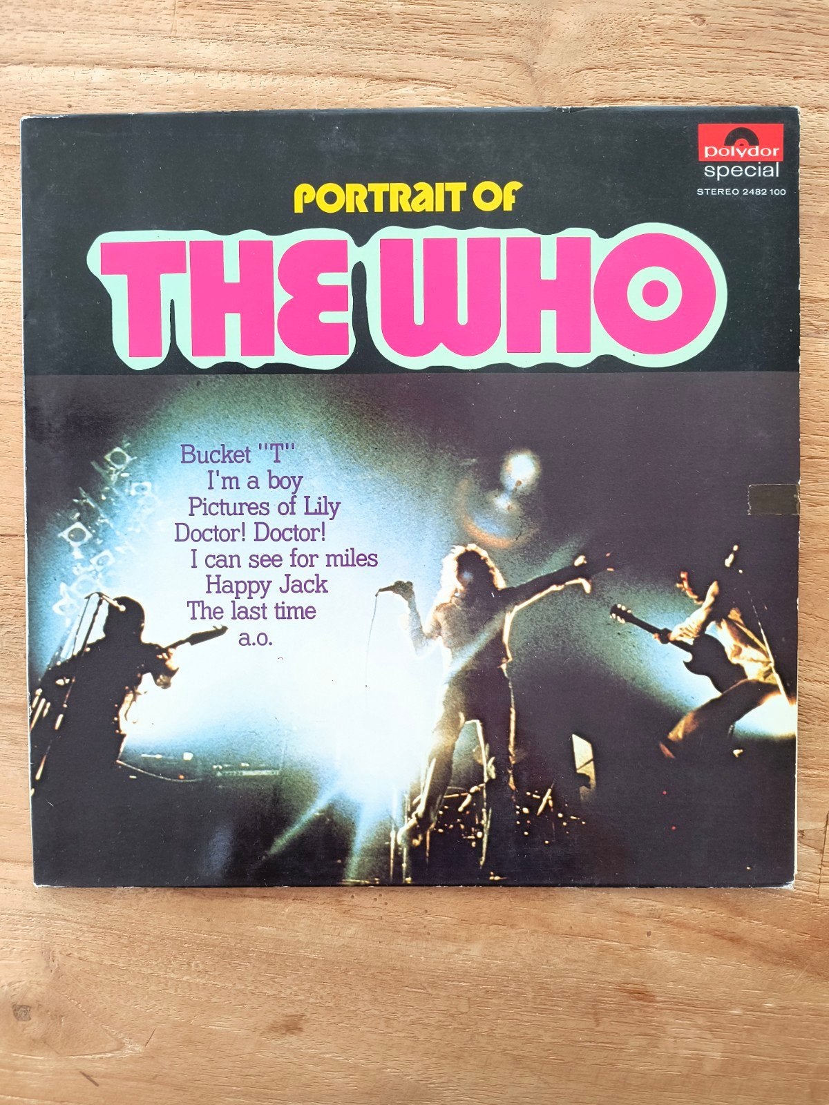 Portrait de LP dans The Who, Enlèvement, LP