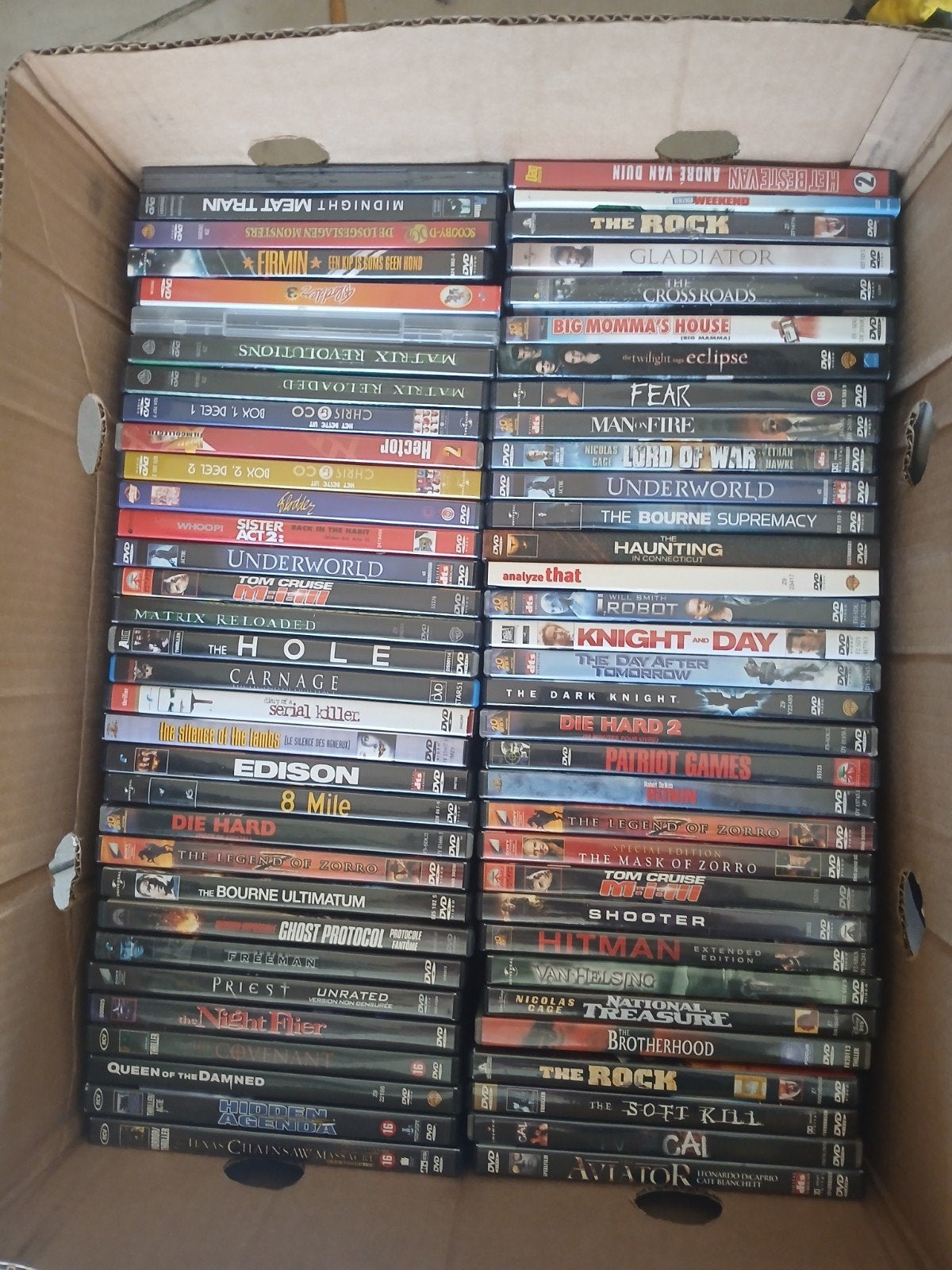 134 DVD, Enlèvement, Comme neuf