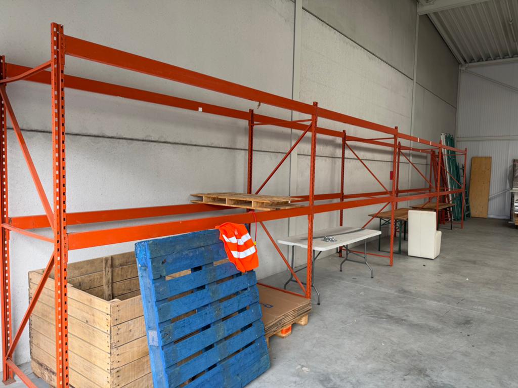 Pallet rek, Ophalen