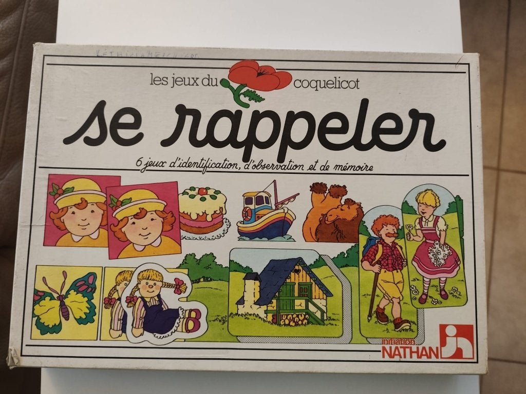 Jeu de société se remémorer, Enlèvement ou Envoi, Découverte