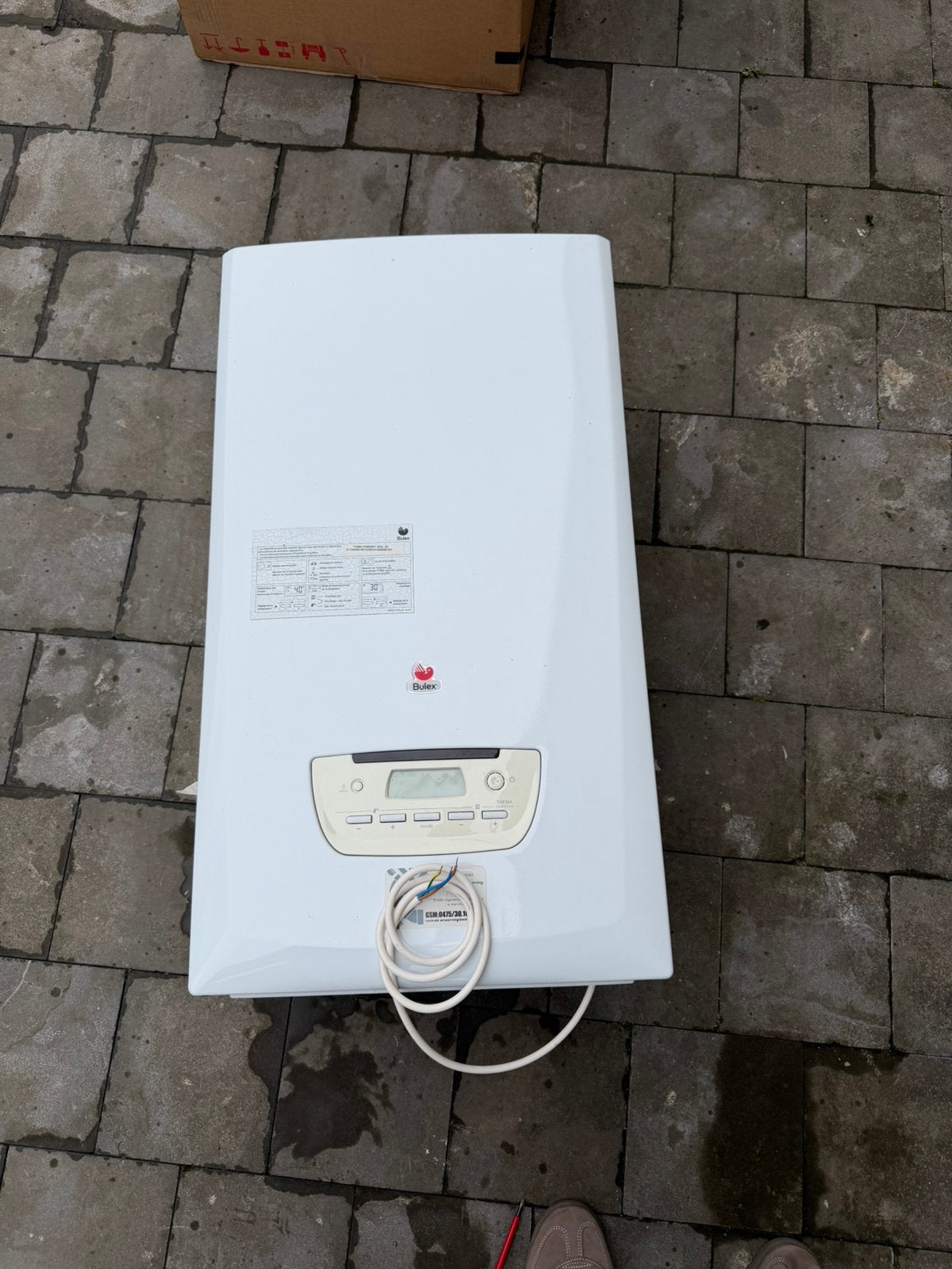 Bulex Thema Condens 30/35 -A (E-BE), Bricolage & Construction, Chauffe-eau & Boilers, Boiler, Enlèvement, Utilisé, Gaz naturel
