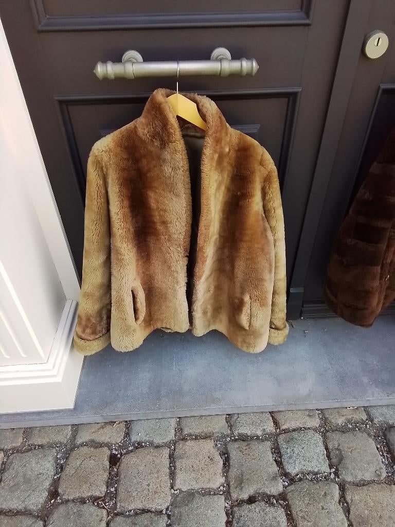 bontjas 1, Kleding | Dames, Ophalen, Zo goed als nieuw, Bruin
