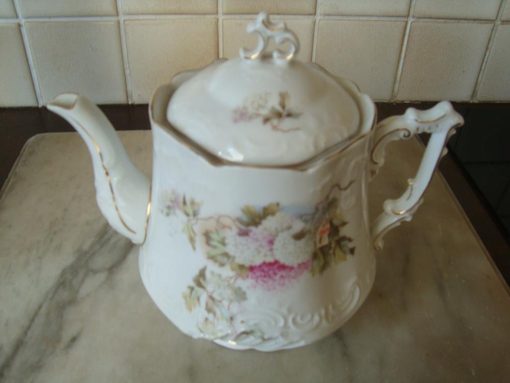 Art Nouveau theepot., Antiek en Kunst, Ophalen