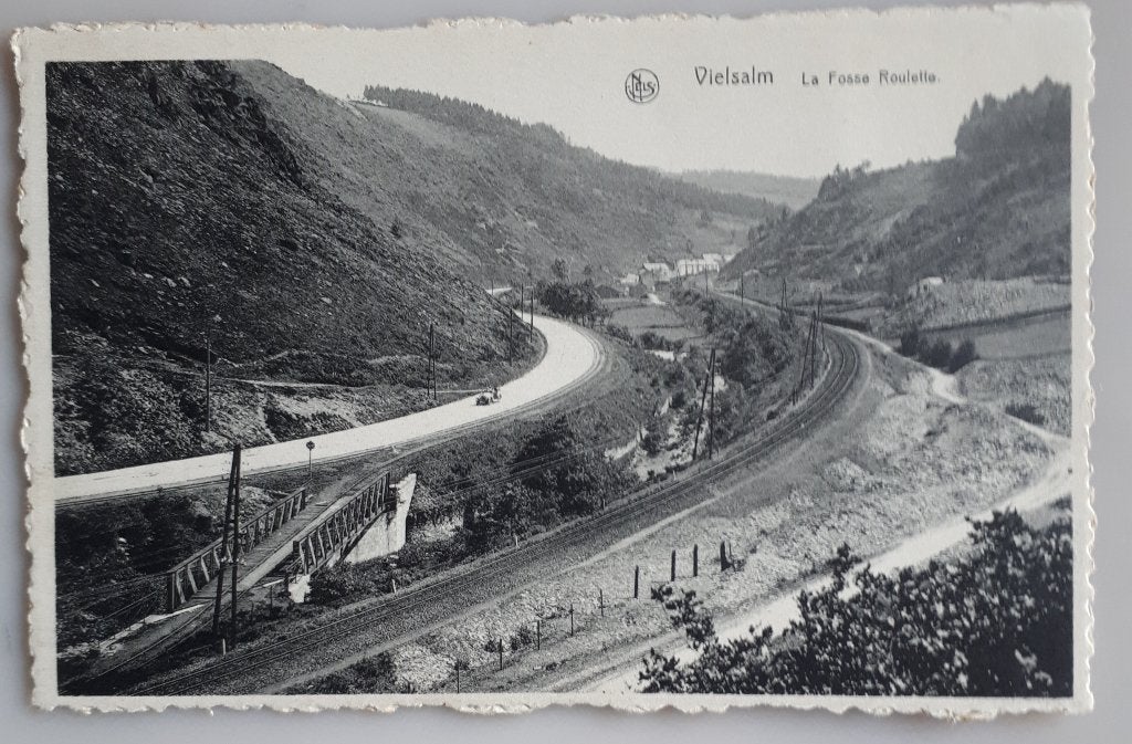 Carte postale ancienne VIELSALM La Fosse Reulette +- 1920, Enlèvement ou Envoi, 1920 à 1940, Non affranchie, Luxembourg