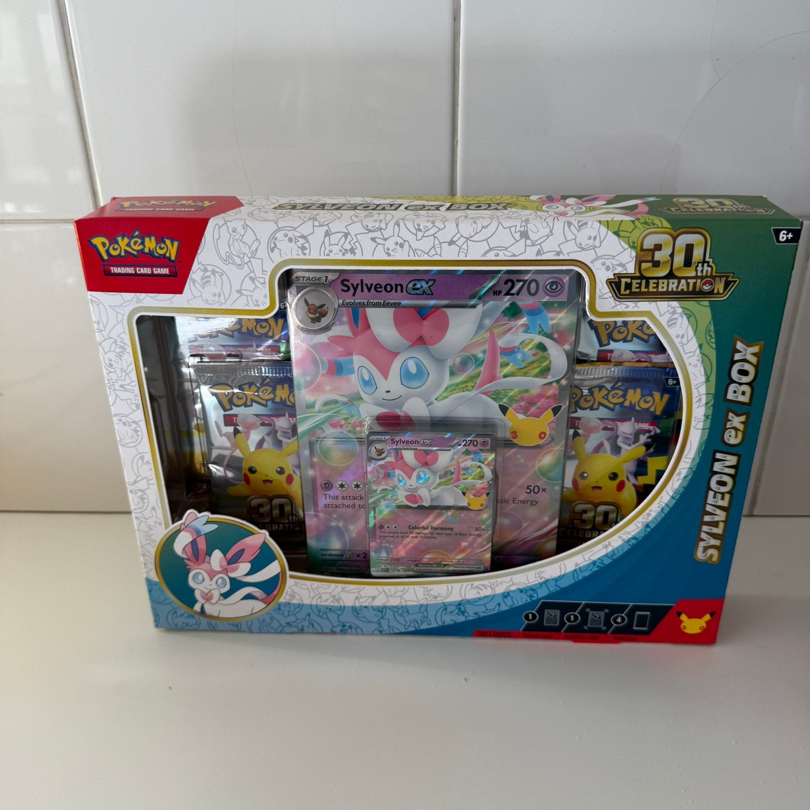 30e anniversaire de Pokemon - Sylveon EX BOX, Enlèvement ou Envoi, Neuf