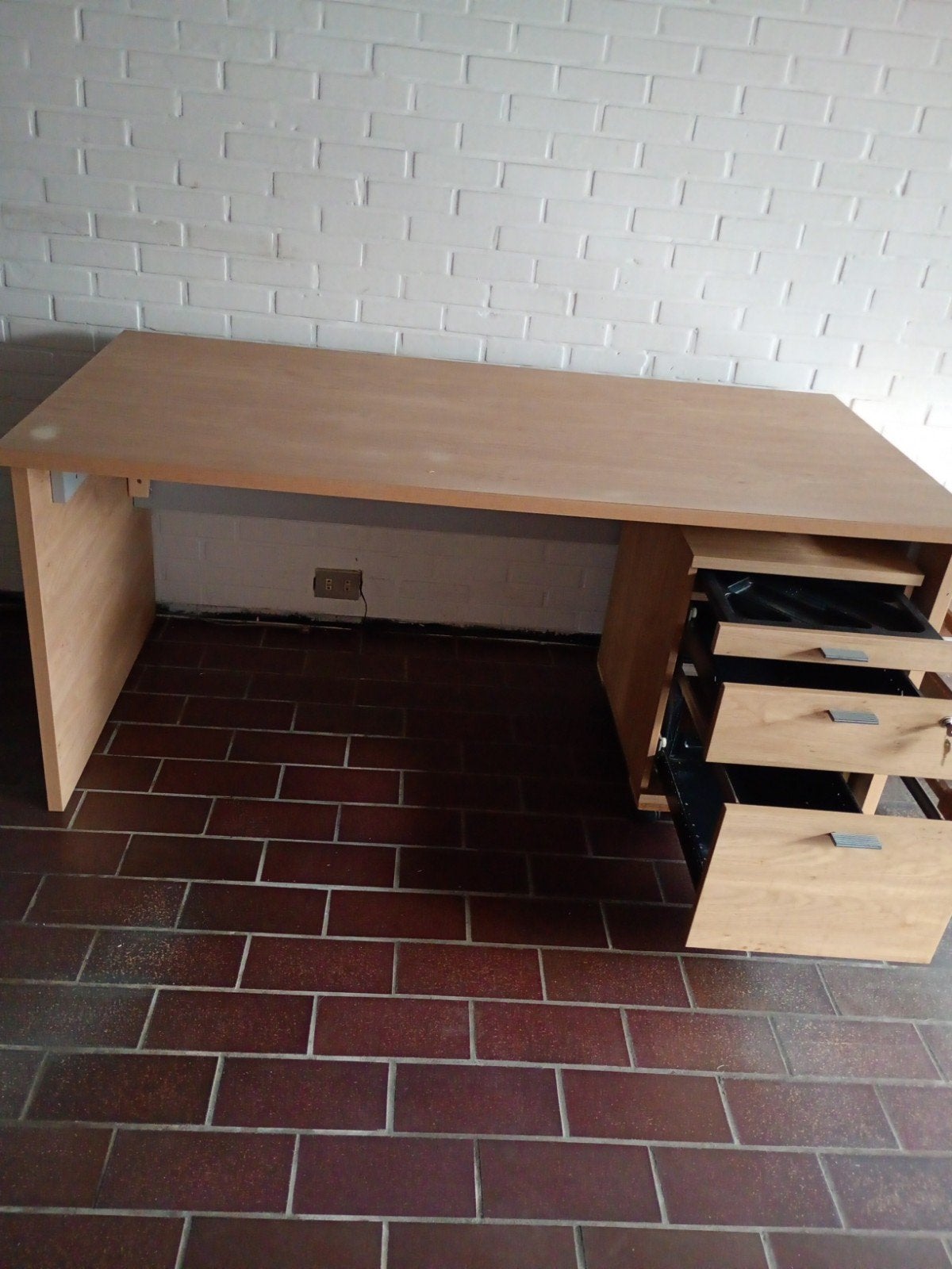 Étagères en bois, étagère de rangement haute avec 1 meuble e, Enlèvement