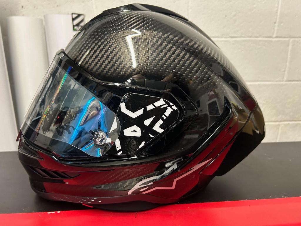 Alpinestars R10 Carbone XL spoiler Racing +extra, Autres marques, Info@nikkodesign.be, Enlèvement ou Envoi, Alpinestars